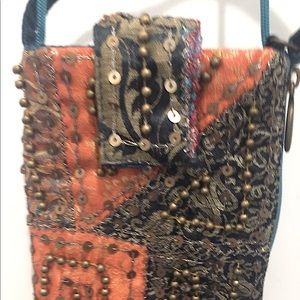 Bamboo Trading Company Mini Crossbody Purse/Wallet